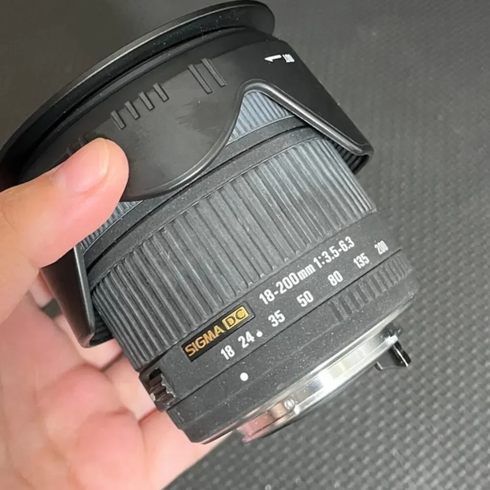 SIGMA 18-200mm‎ f/3.5-6.3 DC AF ZOOM Lens Camera From Japan